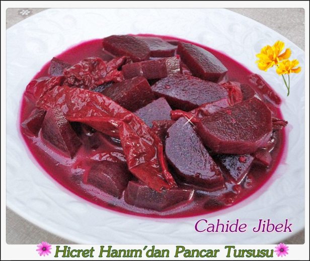 nar ekşili pancar turşusu