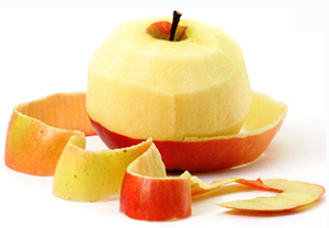 apple-peeled