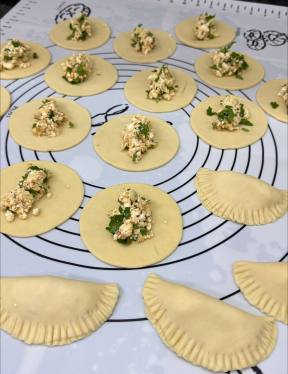 Kabartma Tozlu Pişi