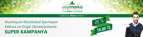 Yeşil marka deodorant