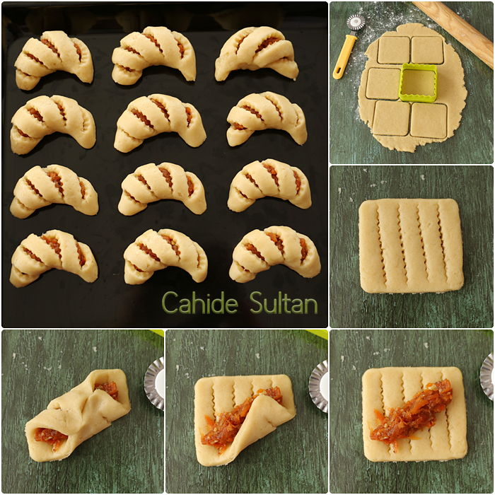 balık sırtı kurabiye